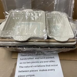 Qvc Cooks Essential Aqua Savannah 4 Pc. Bakeware With Lids Brand New In Box Y27. Fixed Price $53.56.