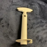 Vacu Vin Pineapple Slicer Corer Cutter Kitchen Tool Black & White Plastic. Fixed Price $5.50.