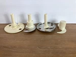 Vtg Jc Penney 8340 Accessory Parts Set Of 4: Blade Dough Slicer 7 French Fry 9. Fixed Price $14.95.