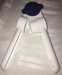 Tupperware *lnc* Garlic Press Blue Removable Hole Cleaner Tool Peel. Fixed Price $18.00.