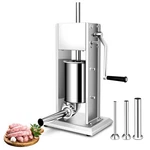 Ybsvo Lb. Stainless Steel Vertical Manual Sausage Stuffer With 5/8", 7/8", .... Fixed Price $191.52.