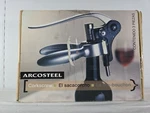 Arcosteel Lever Corkscrew Wine Bottle Opener Set Rabbit Style W/ Foil Cutter Ext. Fixed Price $24.99.