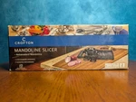 Crofton Mandoline Slicer (new, Model # 3031, 5 Interchangeable Blades, Black). Fixed Price $29.95.