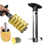 Pro Stainlesss Steel Pineapple Corer Slicer Peeler Cutter Kitchen Fruit Tools. Fixed Price $11.00.