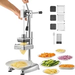 Vevor Commercial French Fry Cutter Stainless Steel 3 Blades. Fixed Price $148.32.