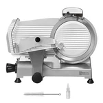 Uimoso 340W Electric Meat Slicer 10" Blade Commercial Frozen Deli Cutter. Fixed Price $369.99.