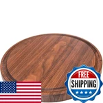 Made Usa Walnut Cutting Board By Virginia Boys Kitchens - Butcher Block. Fixed Price $137.93.