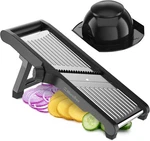 Muellerliving Mandoline Slicer For Kitchen, Stainless Steel, Vegetable Chopper. Fixed Price $44.99.