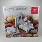 Paderno World Cuisine Spiral Vegetable Slicer White Plastic, Open Box. Fixed Price $10.50.