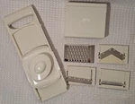 Pampered Chef Ultimate Mandoline Slicer #1087 Complete Set W/ 4 Blades & Case. Fixed Price $34.99.