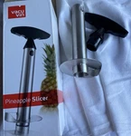 Vacu Vin Pineapple Corer Slicer Peeler Cutter Stainless Steel Boxed. Fixed Price $11.95.