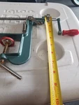 Norpro Metal Apple Peeler Corer Slicer Blue Red Handle Fruit Kitchen Tool. Fixed Price $14.95.