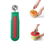 Chef'n Watermelon Scooper And Slicer 2-IN-1 Fruit Scooping Tool. Fixed Price $16.99.