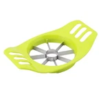 Household Kitchen Plastic Grip Pear Apple Slicer Corer Cutter Green. Fixed Price $14.72.