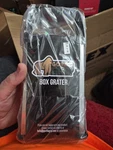 Gorilla Grip Xl 4-SIDED Cheese Grater With 9.2" 5", Black. Fixed Price $16.00.