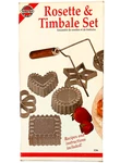 Norpro Rosette Timbale 7-PIECE, Stainless Steel Molds For Fried Pastries. Fixed Price $27.00.