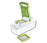 Brentwood Food Chopper Vegetable Dicer 6.75 Cup Storage Container Green Bpa Free. Fixed Price $36.08.