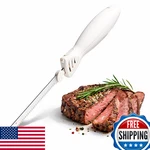 Cook With Color Electric Knife 100W Power Dual Stainless Steel. Fixed Price $39.15.