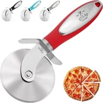 Zulay Kitchen Large Pizza Cutter Wheel - Premium Stainless Steel Red. Fixed Price $16.17.