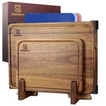 Cutting Boards Large Set Of 7 Acacia Wood Charcuterie Chopping For Kitchen. Fixed Price $113.52.