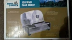 Open Country FS-100SK-X Food Slicer, 130WATT 7.5" Blade. Fixed Price $45.00.