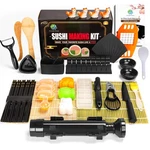 Fungyand Sushi Making Kit, 32-IN-1 Complete Set With Bazooka Roller, Nigiri .... Fixed Price $58.21.