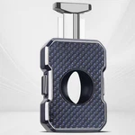 V-cut Cigar Cutter 23MM Max Stainless Steel Sharp Blade Guillotine Sci.... Fixed Price $21.61.