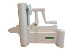 Spiralizer Counter Top Vegetable 5 Blade White Kitchen Slicer Cutter. Fixed Price $14.94.