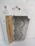 Pioneer Woman Bench Scraper Dough Cutter Stainless Steel Olivewood Handle. Fixed Price $19.99.