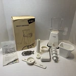 Manual Grinder Hand Crank With Suction Base For All Meats Kitchen White Vg. Fixed Price $25.00.