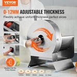 Electric Vegetable Slicer Commercial Food Cutter 0-12MM Adjustable Stainless. Fixed Price $212.99.