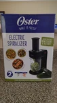 New! Black Oster Electric Spiralizer Noodles 2WAY Spaghetti, Fettuccine. Fixed Price $25.00.