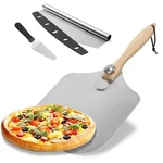 Pizza Peel 12 X 14 Inch, Aluminum Metal Paddle, Spatula With Fold.... Fixed Price $29.97.