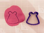 Baby Doll Dress Cookie Cutter - Choose Your Own Size. Fixed Price $7.50.