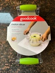 Goodcook Melon Fruit Slicer Steel Blades Cutter Kitchen Tool Stainless 2 Handle. Fixed Price $19.99.