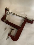 Back Basics Away Apple Potato Peeler & Corer With Thumb Clamp Red. Fixed Price $15.95.