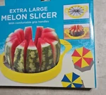 Fruit Watermelon Cantaloupe Stainless Steel Cutter Slicer Kitchen Tool (615). Fixed Price $13.75.