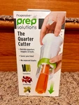 Progressive Prep Solutions Quarter Cutter PS-1020 Veggie Fruit Tool Kitchen-nib. Fixed Price $21.99.