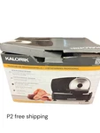 Kalorik Professional Meat Slicer 200W 45493 Bk - Black, New, Fast Shipping. Fixed Price $79.00.