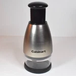 Cuisinart Handled Push Chopper Stainless Steel CTG-00-SCHP Gently Used Pre-owned. Fixed Price $21.75.