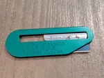 Vintage Unique Crane Potato Chip Metal Razor Blade Box Cutter Advertising Promo. Fixed Price $9.99.
