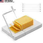 Topulors Cheese Slicer With Replacement Upgrade Thick 8*5 Inches, White. Fixed Price $29.69.