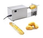 Commercial Slicer Electric Tornado Potatoes Spiral Cutter French Fry M.... Fixed Price $193.74.