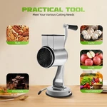 Food Grater Vegetable Rotary Cutter Carrot Grind Slicer Shredder CHOPPER+5*BLADE. Fixed Price $45.05.