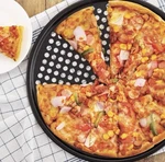 Fox Run Pizza Crisper Non-stick Pan Black Easy Clean Carbon Steel 14 New. Fixed Price $15.99.