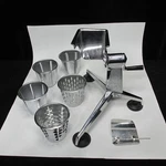 Salad Master Five Star Food Processor Chopper Shredder Slicer 5 Cones Guard. Fixed Price $59.00.