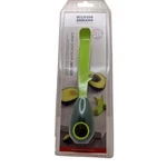 Kuhn Rikon Swiss Design 3-IN-1 Green 7.5" Avocado Peeler Tool Non Stick Coating. Fixed Price $11.61.