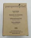 New Pampered Chef Black Attachment Food Holder #1124 Replacement. Fixed Price $12.50.