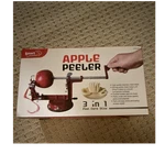 Smart Gourmet Apple Peeler Corer Slicer Red Stainless Steel Cast Iron Enamel. Fixed Price $15.00.