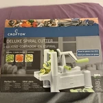 Crofton Deluxe Spiral Cutter With 3 Interchangable Stainless Steel Blades New. Fixed Price $19.99.